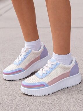 Pastel Multi Platform Sneakers